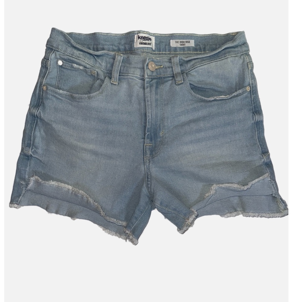 Kensie - High Rise Cut Off Jean Shorts Size 8/29